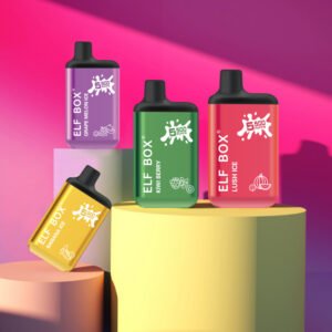 ELF BOX 5500 Disposable Vape 5500 Puffs Authentic E Cigarette Pen Wholesale