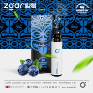 ZGAR ZG25 3000 Puffs 5% Nicotine Rechargeable Disposable Pod Wholesale